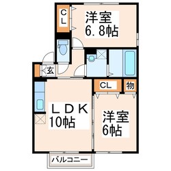 ガーデンヒルズ青葉台の物件間取画像